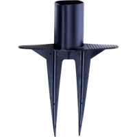 PLUS Stake Removable Spike, Black Helyx Safety & Industrial Supplies