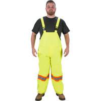 RZ1000 Rain Bib Pants, Polyester, Small, High Visibility Lime-Yellow Helyx Safety & Industrial Supplies