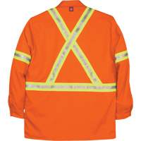 Westex UltraSoft&reg; Industrial Work Shirt, Small, Orange Helyx Safety & Industrial Supplies
