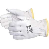 Gants de conducteur antistatiques et ignifuges Endura, Petit, Paume en Cuir fleur de ch&egrave;vre, Rhovyl Helyx Safety & Industrial Supplies