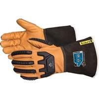 Gants de conducteur antichocs Endura, Petit, Paume en Cuir fleur de ch&egrave;vre, Kevlar Helyx Safety & Industrial Supplies