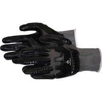 Gants de travail antichocs Dexterity, Petit, Paume en Synth&eacute;tique, Poignet Poignet en tricot Helyx Safety & Industrial Supplies