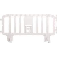 Movit Barricade, Interlocking, 78" L x 39" H, White Helyx Safety & Industrial Supplies
