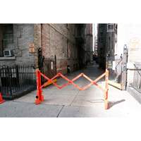 Multi-Gate Barricade, 43" H x 90" L, Orange Helyx Safety & Industrial Supplies