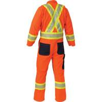 Combinaison ind&eacute;chirable, Petit, Orange haute visibilit&eacute; Helyx Safety & Industrial Supplies