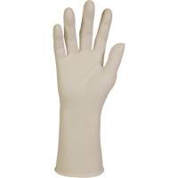 Gants d'examen XTRA-PFE, Grand, Latex, 10 mils, Sans poudre, Blanc, Classe 2 Helyx Safety & Industrial Supplies