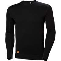 Lifa&reg; Max Moisture-Wicking Crewneck Undershirt, Men's, 2X-Large, Black Helyx Safety & Industrial Supplies
