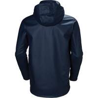Gale Rain Jacket, Polyester/Polyurethane, X-Small, Navy Blue Helyx Safety & Industrial Supplies