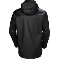 Gale Rain Jacket, Polyester/Polyurethane, X-Small, Black Helyx Safety & Industrial Supplies