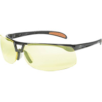 Prot&eacute;g&eacute; Safety Glasses with HydroShield Lenses, Amber Lens, Anti-Fog/Anti-Scratch, ANSI Z87+ Helyx Safety & Industrial Supplies