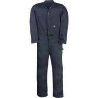 Industrial Work Coveralls, Men's, Navy Blue, Size 36 Helyx Safety & Industrial Supplies
