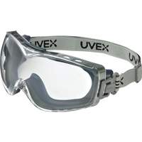 Lunettes de s&eacute;curit&eacute; &agrave; coques Uvex HydroShield Stealth OTG, Lentille Transparent, Antibu&eacute;e/Anti-&eacute;gratignures, Ventilation Indirecte Helyx Safety & Industrial Supplies