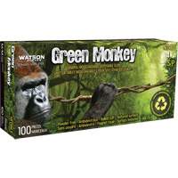 5559PF Green Monkey Gloves, Small, Nitrile, 4-mil, Powder-Free, Green Helyx Safety & Industrial Supplies