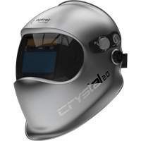 Masque de soudage auto-assombrissant Crystal 2.0, 3,94" lo x 1,97" la Champ de vision, Teinte 2/4 - 12, Argent Helyx Safety & Industrial Supplies