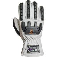 Gants r&eacute;sistant &agrave; la coupe et aux chocs Endura 378GKGVBE, Petit, Paume en Ch&egrave;vre, Poignet Conducteur Helyx Safety & Industrial Supplies
