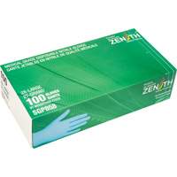 Gants jetables de calibre m&eacute;dical r&eacute;sistants &agrave; la perforation, 2T-Grand, Nitrile, 3,5 mils, Sans poudre, Bleu, Classe 2 Helyx Safety & Industrial Supplies