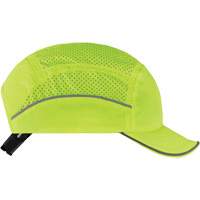 Skullerz&reg; 8955 Lightweight Bump Cap Hat, High Visibility Lime Green Helyx Safety & Industrial Supplies