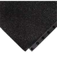Tapis antifatigue 24/Seven Locksafe, Textur&eacute;, 3' x 3' x 5/8", Noir, Nitrile Helyx Safety & Industrial Supplies