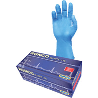 Blurite XPL Examination Gloves, Small, Nitrile, 8-mil, Powder-Free, Blue, Class 2 Helyx Safety & Industrial Supplies