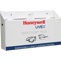 Uvex&reg; Clear&reg; Plus Disposable Lens Cleaning Station, Cardboard, 16" L x 3.19" D x 9.25" H Helyx Safety & Industrial Supplies