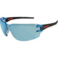 Lunettes de s&eacute;curit&eacute; Nevosa, Lentille Bleu p&acirc;le, Anti-&eacute;gratignures, R&eacute;pond ou surpasse la norme CSA Z94.3 Helyx Safety & Industrial Supplies