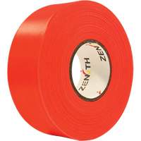 Ruban de signalisation, 1,1875" la x 164' lo, Orange fluorescent Helyx Safety & Industrial Supplies