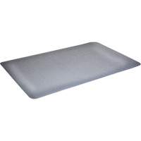 WD Foodmaster Anti-Microbial Mats, Smooth, 3' x 4' x 9/16", Grey, Nitrile/Rubber Helyx Safety & Industrial Supplies