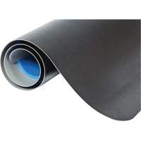 WD Elegance Anti-Microbial Mats, Smooth, 2' x 3' x 9/16", Black, Vinyl Helyx Safety & Industrial Supplies