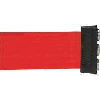 Magnetic Tape Cassette for Build-Your-Own Crowd Control Barrier, 12', Red Tape Helyx Safety & Industrial Supplies