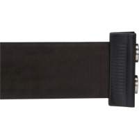 Magnetic Tape Cassette for Build-Your-Own Crowd Control Barrier, 7', Black Tape Helyx Safety & Industrial Supplies