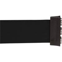Magnetic Tape Cassette for Build-Your-Own Crowd Control Barrier, 12', Black Tape Helyx Safety & Industrial Supplies