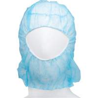 Cagoule jetable, Polypropyl&egrave;ne, Bleu Helyx Safety & Industrial Supplies