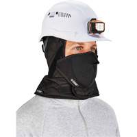 Doublure de casque de s&eacute;curit&eacute; d'hiver trois couches N-Ferno avec cache-bouche, Doublure en Molleton, Taille unique, Noir Helyx Safety & Industrial Supplies