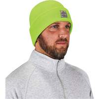 Bonnet en tricot c&ocirc;tel&eacute; N-Ferno, Taille unique, Vert lime haute visibilit&eacute; Helyx Safety & Industrial Supplies