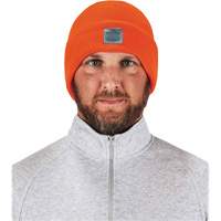 Bonnet en tricot c&ocirc;tel&eacute; N-Ferno, Taille unique, Orange Helyx Safety & Industrial Supplies