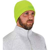 Bonnet N-Ferno &agrave; lumi&egrave;res DEL, Taille unique, Vert lime haute visibilit&eacute; Helyx Safety & Industrial Supplies