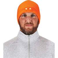 Bonnet N-Ferno &agrave; lumi&egrave;res DEL, Taille unique, Noir Helyx Safety & Industrial Supplies