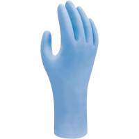 Biodegradable Disposable Gloves, X-Small, Nitrile, 2.5-mil, Powder-Free, Blue Helyx Safety & Industrial Supplies