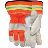 Flashback Fitters Gloves, Large, Grain Buffalo Palm Helyx Safety & Industrial Supplies
