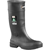 Slip Resistant Boots, Rubber, Steel Toe, Size 9 Helyx Safety & Industrial Supplies