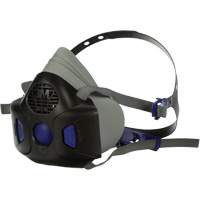 Respirateur r&eacute;utilisable &agrave; demi-masque s&eacute;rie HF-800 Secure Click, Silicone, Grand Helyx Safety & Industrial Supplies