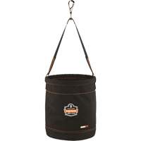 Arsenal&reg; 5970 Swiveling Hook Hoist Bucket, Nylon, 12.5" Dia. x 15" H, 100 lbs. Load Rating Helyx Safety & Industrial Supplies