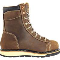 Bottes de travail pour monteur, Cuir, Embout Acier, Taille 7, Imperm&eacute;able Helyx Safety & Industrial Supplies
