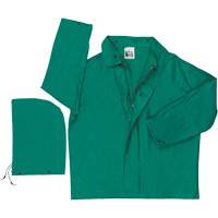 Imperm&eacute;able avec limite dinflammabilit&eacute; Dominator, Polyester/PVC, Grand, Vert Helyx Safety & Industrial Supplies