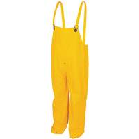 Pantalons &agrave; bavette imperm&eacute;ables de s&eacute;rie classique, Grand, Polyester/PVC, Jaune Helyx Safety & Industrial Supplies