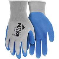 Gants enduits NXG, Grand, R&ecirc;vetement Latex de caoutchouc, Calibre 13, Enveloppe en Nylon Helyx Safety & Industrial Supplies