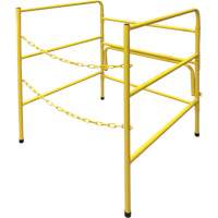 Garde-corps pour trou d'homme, Acier Helyx Safety & Industrial Supplies