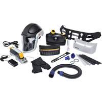 Trousse de respirateur d&eacute;puration dair propuls&eacute; pour lindustrie lourde Versaflo, Capuchon & visi&egrave;re, Pile Lithium-ion Helyx Safety & Industrial Supplies