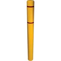Couvre-bollard, 6" dia. x 52" l, Jaune Helyx Safety & Industrial Supplies