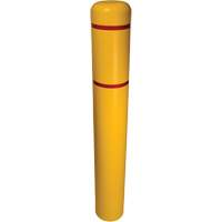 Couvre-bollard, 4" dia. x 54" l, Jaune Helyx Safety & Industrial Supplies